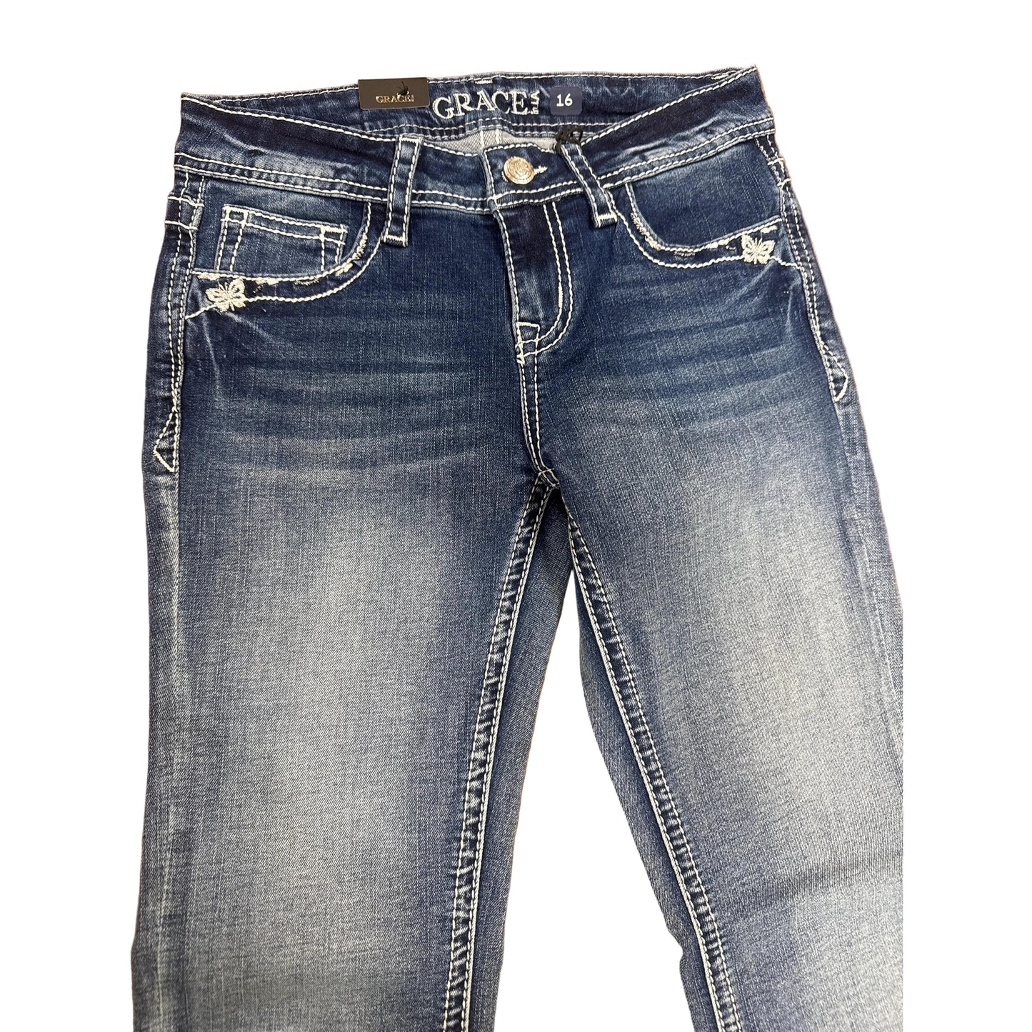 Grace in LA Girls Buttertfly S Jeans