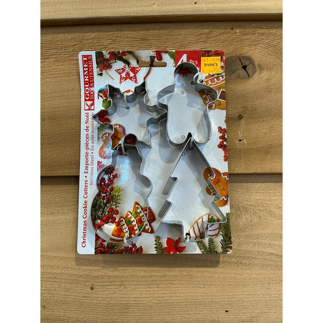 Christmas Cookie Cutter-4PK