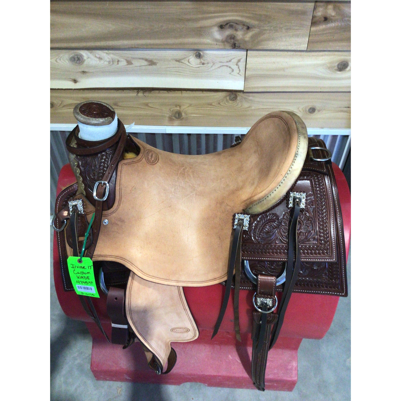 Irvine 17" Custom Wade Saddle