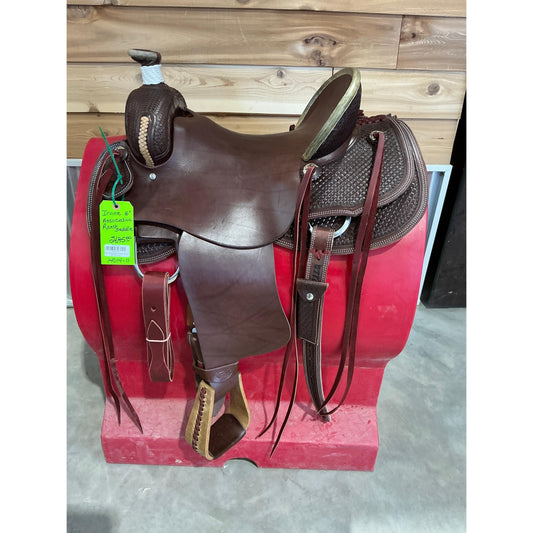 Irvine 16" Association Ranch Saddle-Chocolate