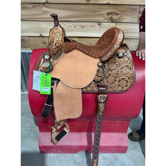 Martin Stingray 14" Barrel Saddle-7" Gullet - Irvine Tack & Western Wear