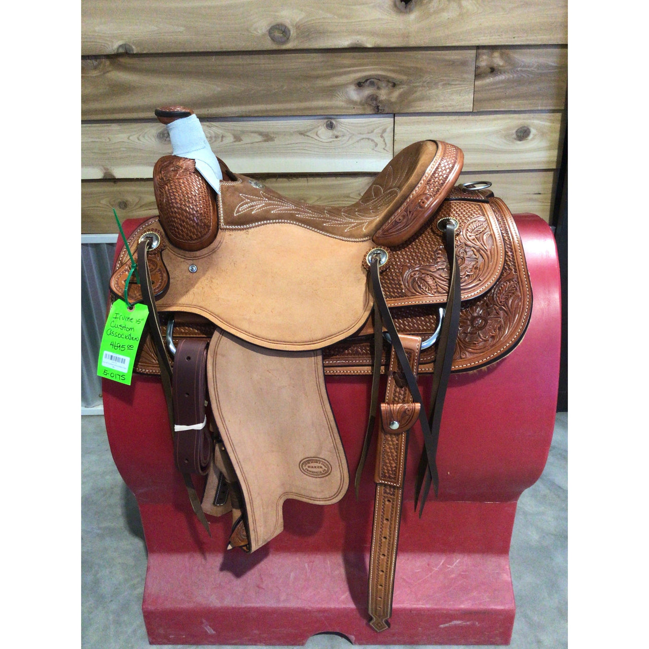 Irvine 15" Custom Association Saddle