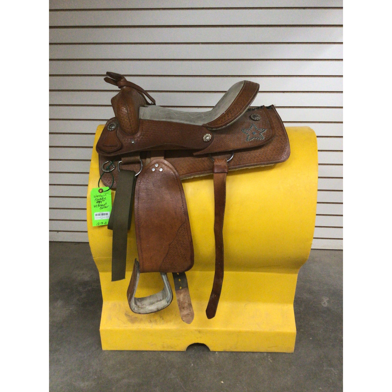 15" Used Western Saddle w/Breast Collar