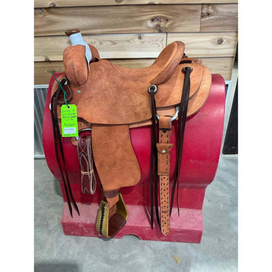 Irvine 15" Will James Ranch Saddle-Full R/O