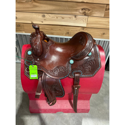 Irvine Custom 15.5" Cowhorse Saddle