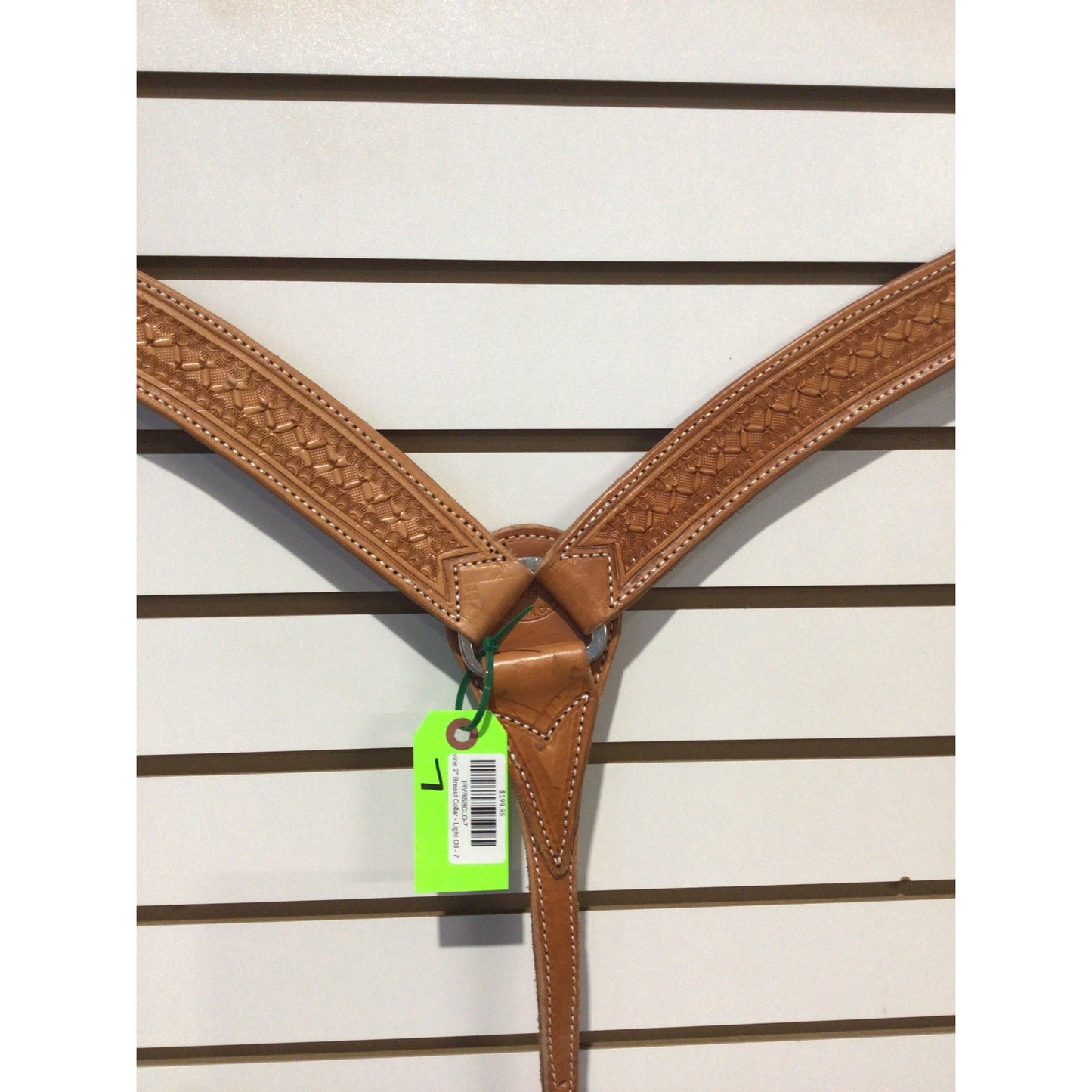 Irvine 2" Breast Collar - Light Oil