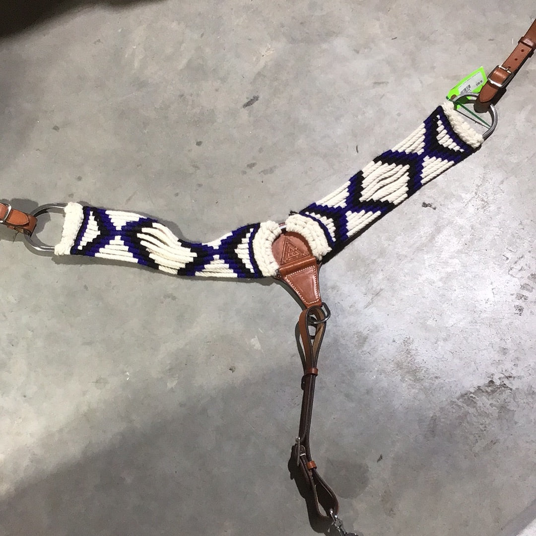 Irvine Breast Collar - Mohair Blend w/Designs