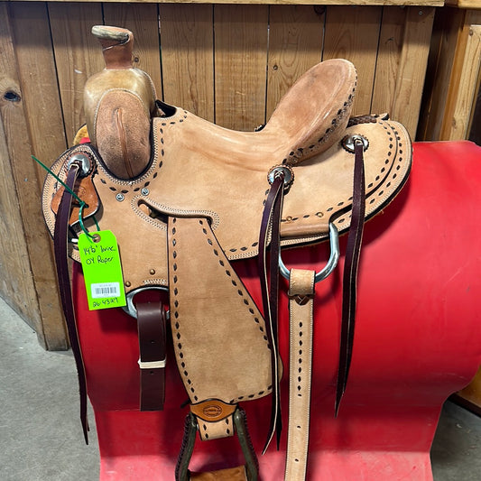 Irvine 14.5" OY Roping Saddle