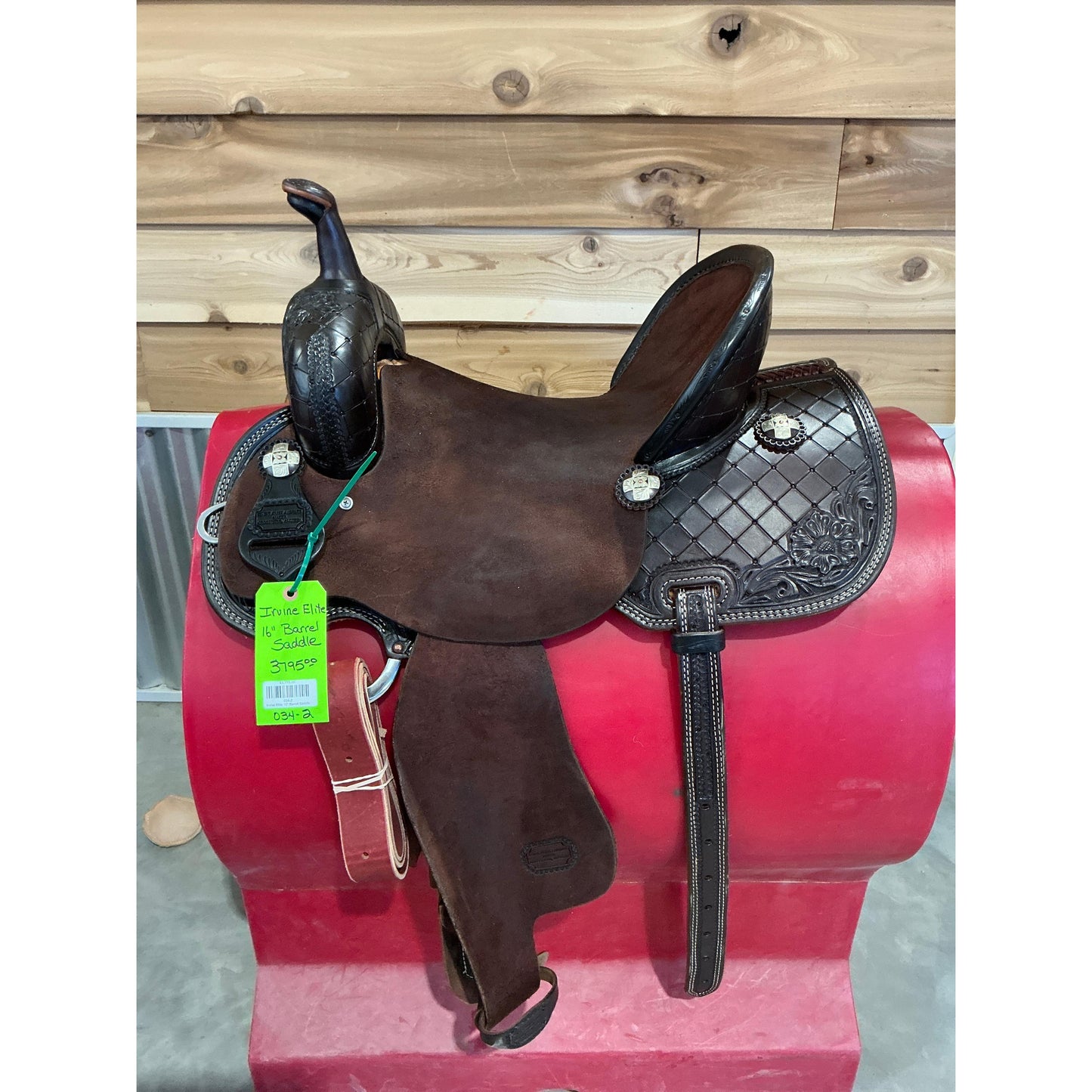Irvine Elite 16" Barrel Saddle - Irvine Tack & Western Wear