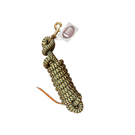 Irvine Cow Lead 9 ft 5/8" Lead w/Brass Plated Bolt Snap (Mixed Colours)
