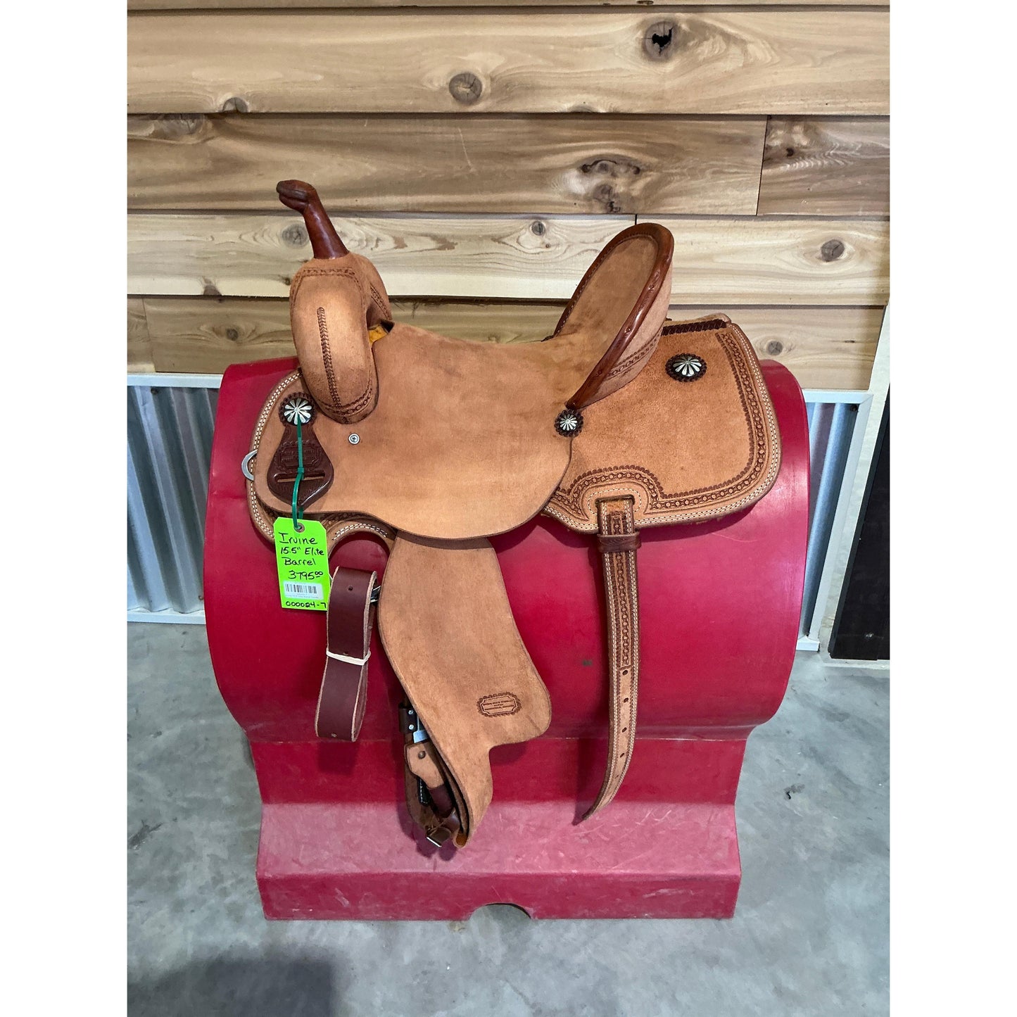 Irivne 15.5" Elite Barrel Saddle