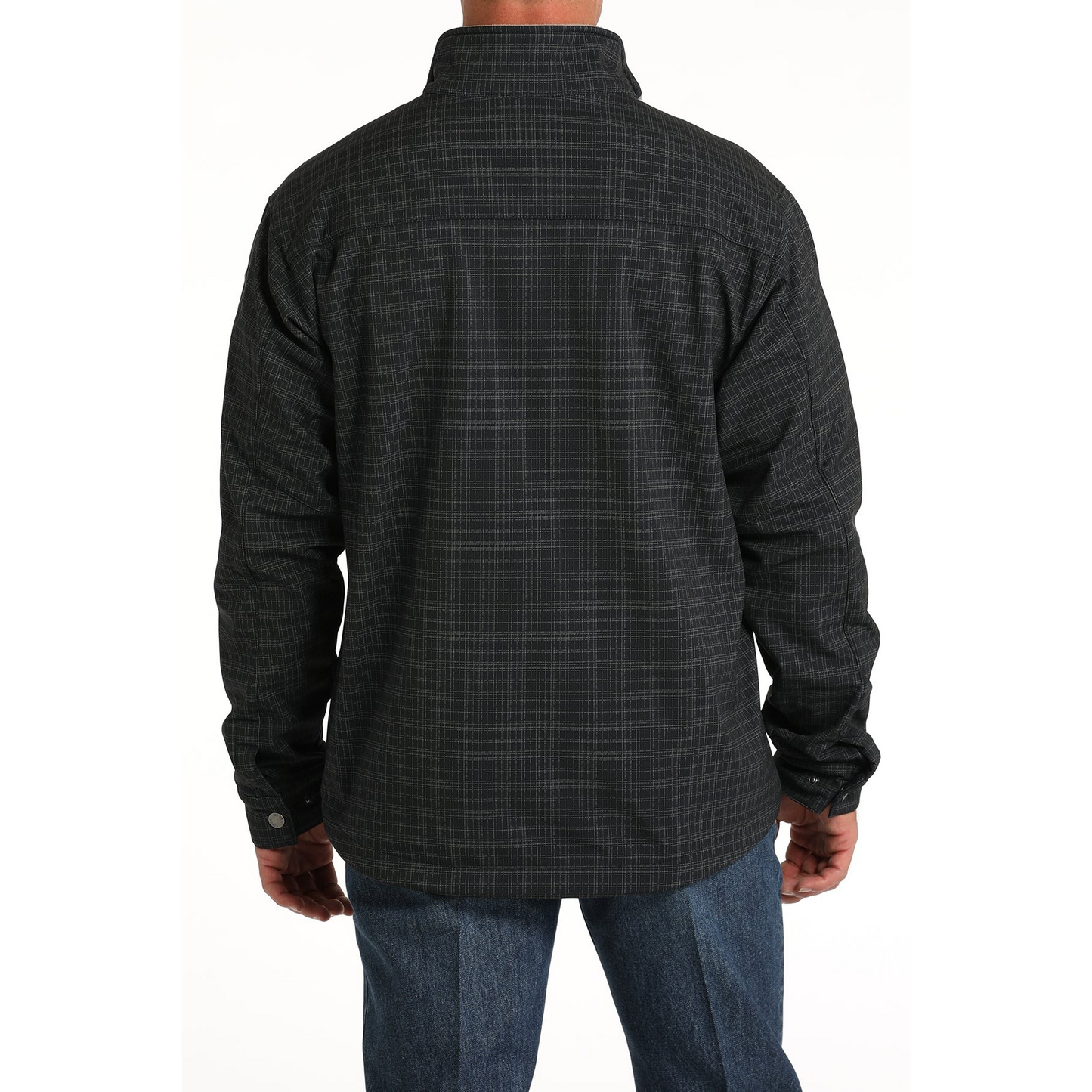 Cinch Men's Long Sleeve Bonded Jacket- Navy
