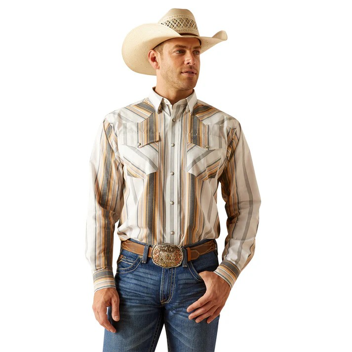 Ariat Men's Pro Evan Snap Long  Sleeve Shirt