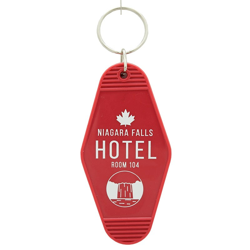 KC Gifts Key Chain Niagara Falls Hotel- Red