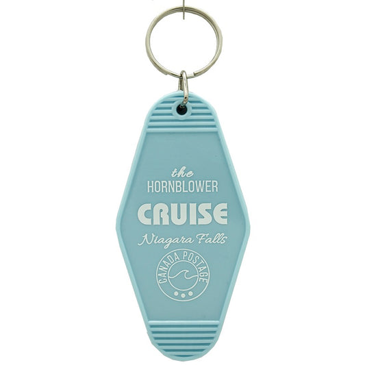 KC Gifts Key Chain Horn Blower Cruise Niagara Falls-Blue