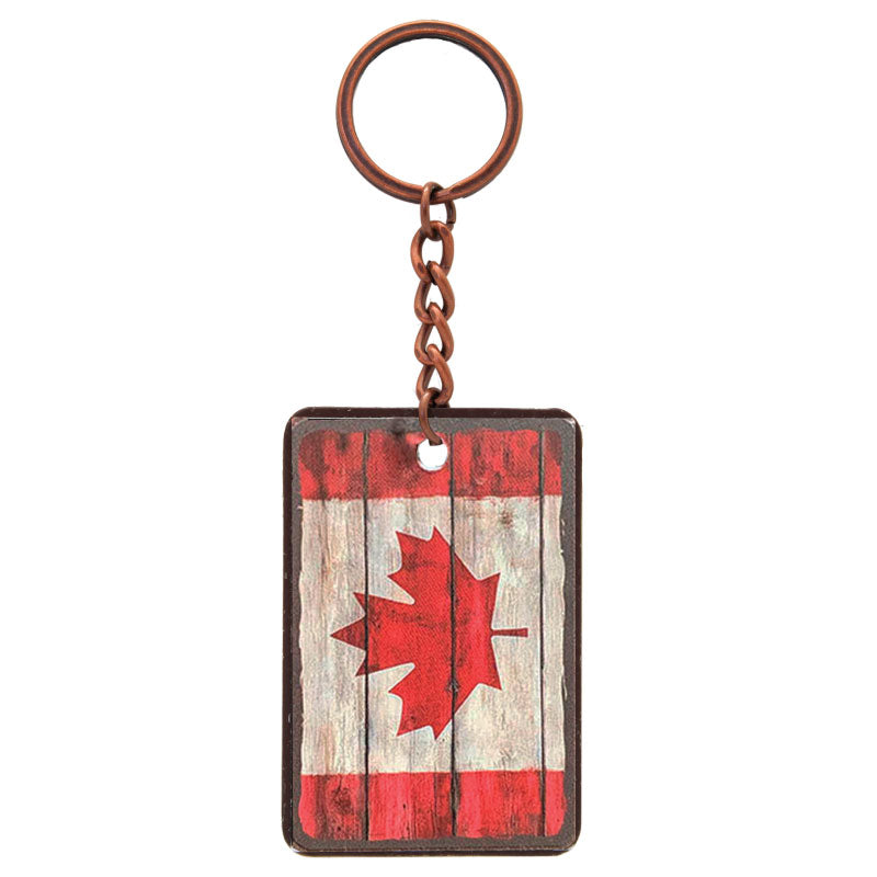 Canan Key Chain KC Gifts Key Chain Canadian Flag – Irvine Tack & Western Wear