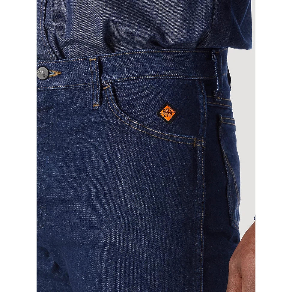Wrangler Men's FR Flame Resistant Original Fit Jeans - Prewash - Irvine Tack & Western Wear