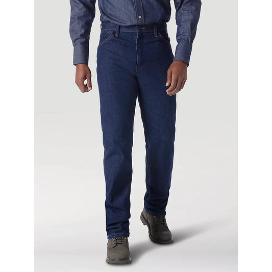 Wrangler Men's FR Flame Resistant Original Fit Jeans - Prewash