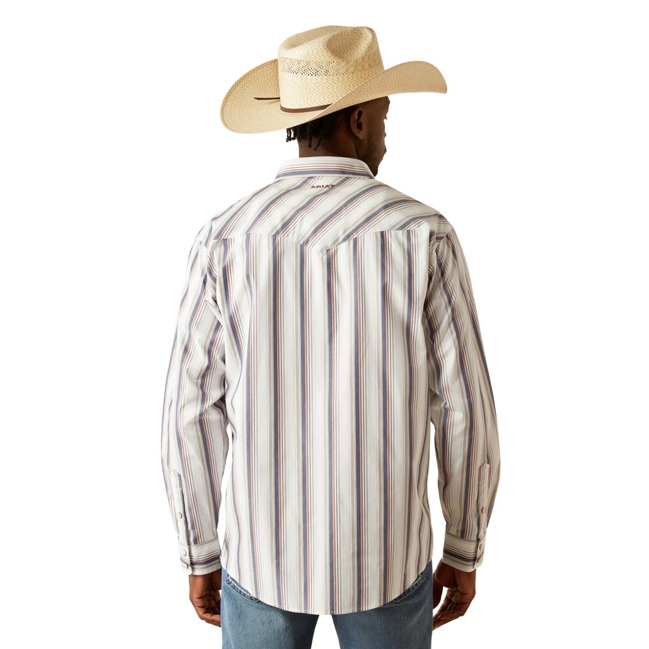 Ariat Men's Pro Series Warrick Long Sleeve Classic Fit Shirt - White