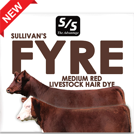 Sullivan Medium Red Livestock Dye Kit