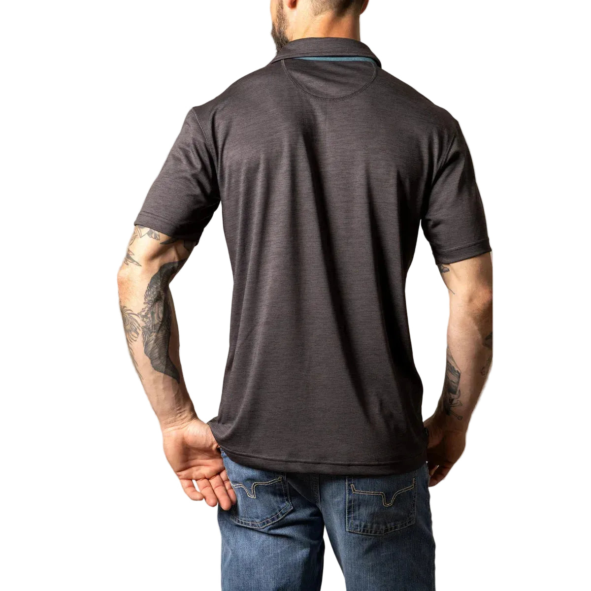 Kimes Men's Fletcher Short Sleeve Polo - Black