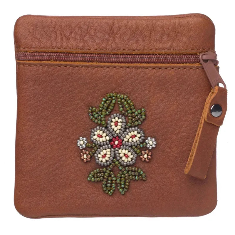 Manitobah Floret Beaded Coin Purse- Multiple Colours