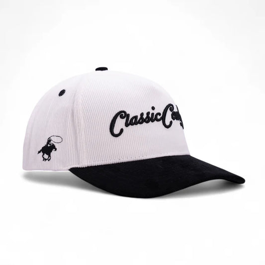 Classic Cowboy Unisex The Formal Cap- Black/White - Irvine Tack & Western Wear