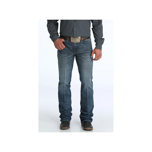 Cinch Men's Ian Slim Bootcut Jeans - Medium  Stonewash