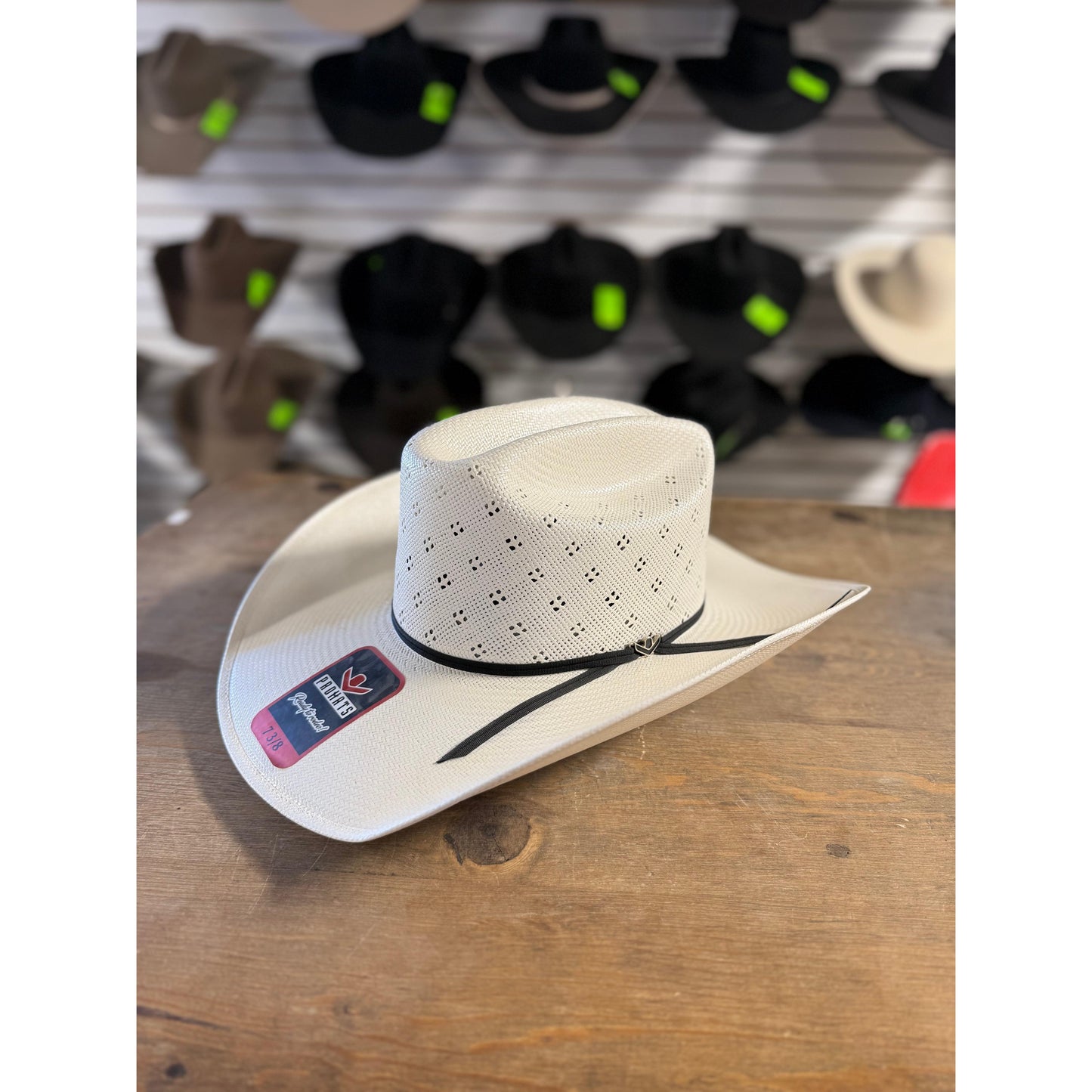 PROHATS Straw Precreased Western Hat - PH58P