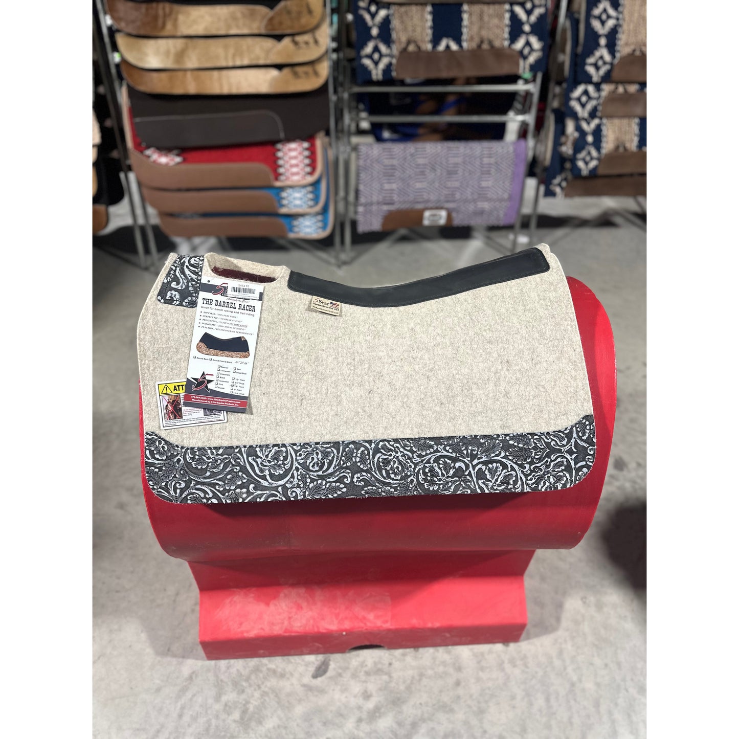 5 Star Barrel Pad w/Custom Leather Wears