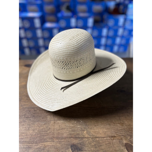 Rodeo King Open Crown FT Worth Straw Western Hat - Irvine Tack & Western Wear