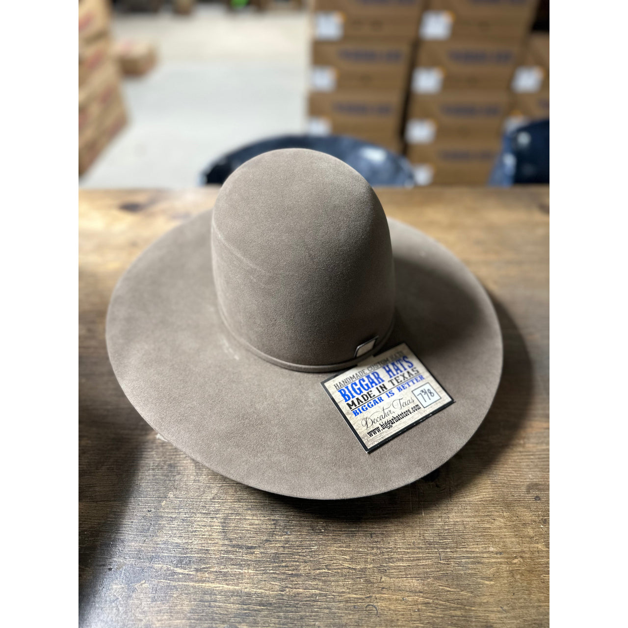 Biggar Hats The Waggoner 10X Felt Western Hat - Pecan