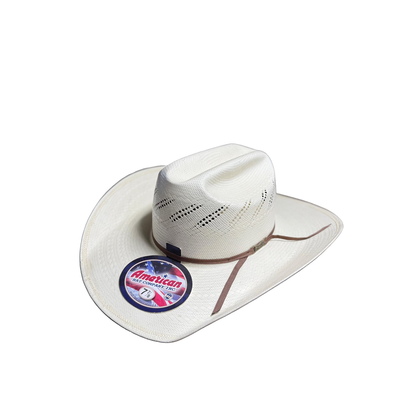 American Hat Co 7900 Straw Western Hat - Rancher Crease