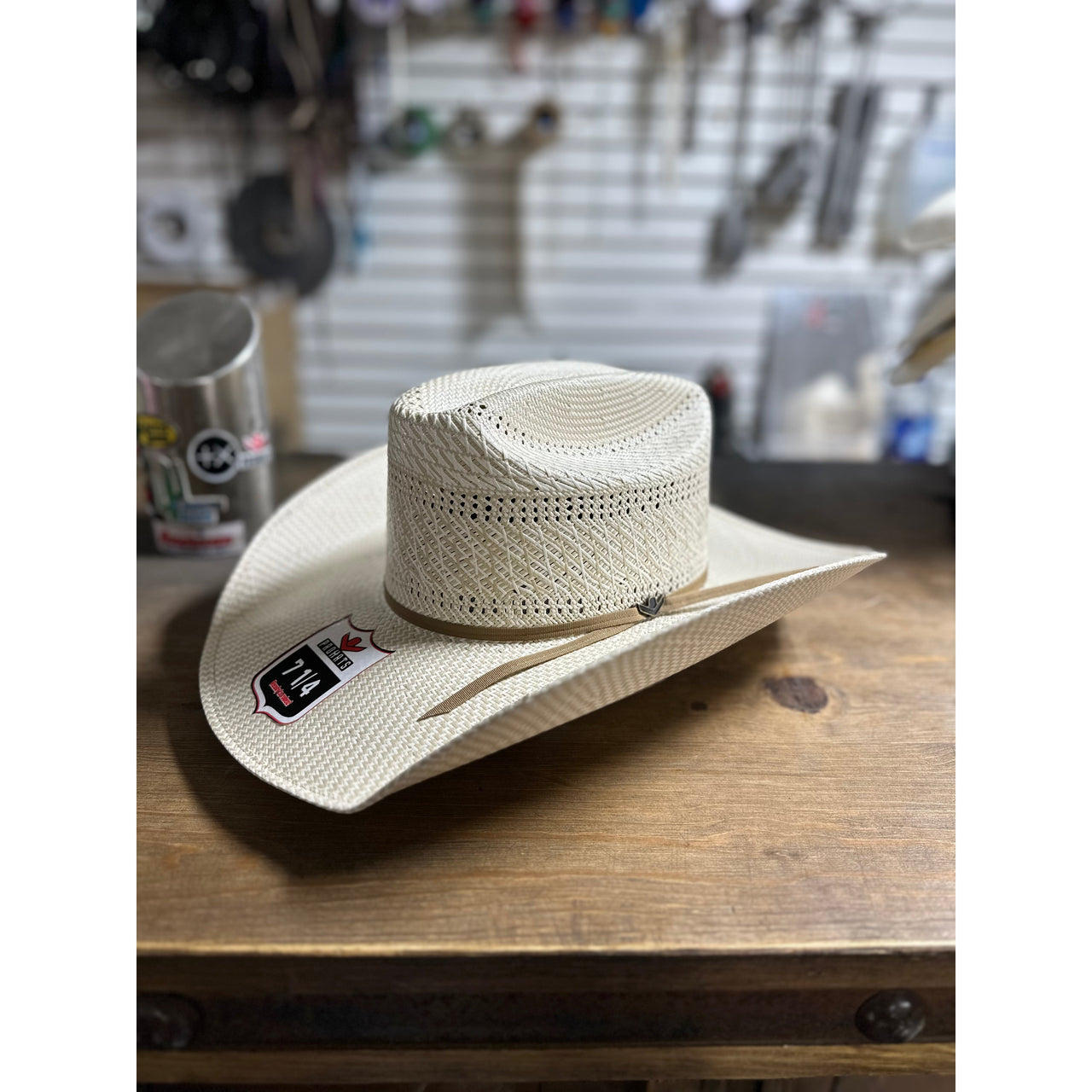 Pro Hats Straw Hat PH3B Precreased