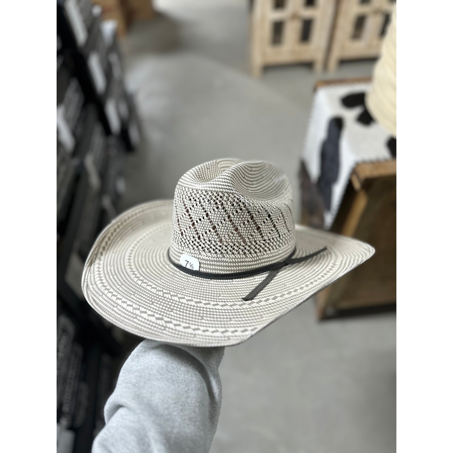 Rodeo King Rancher Stormy Straw Western Hat