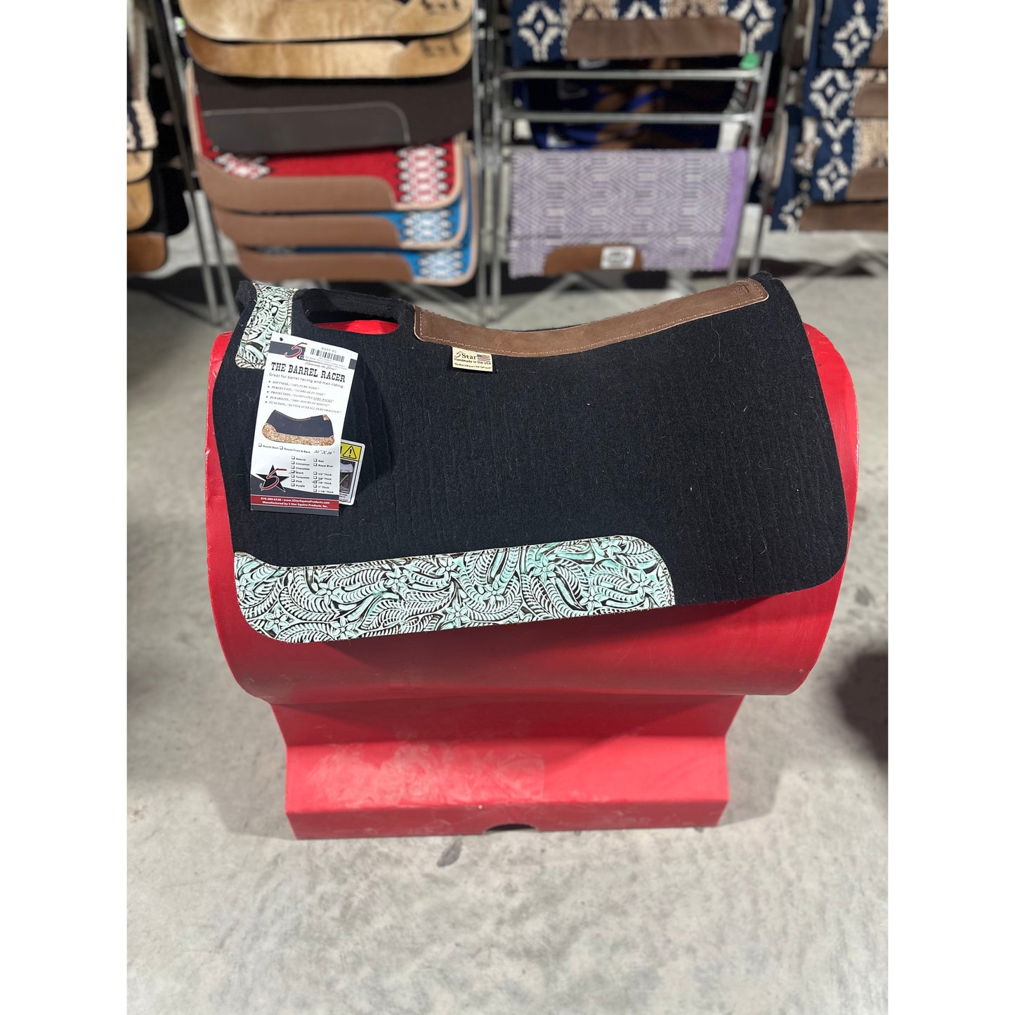 5 Star Barrel Pad w/Custom Leather Wears