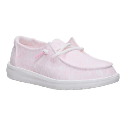 Hey Dude Girl's Wendy Stretch Jersey - Light Pink