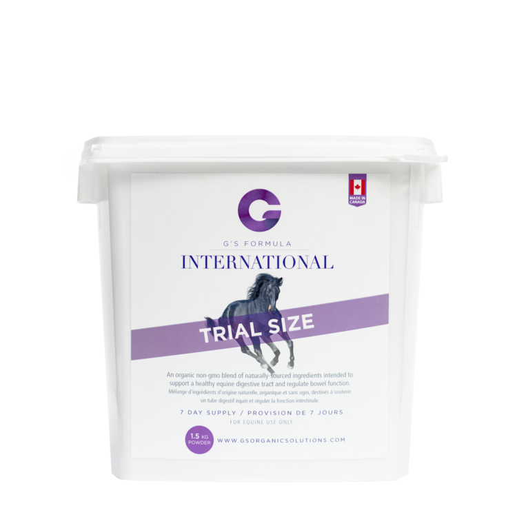 G's International For Horses 1.5kg Trial Tub
