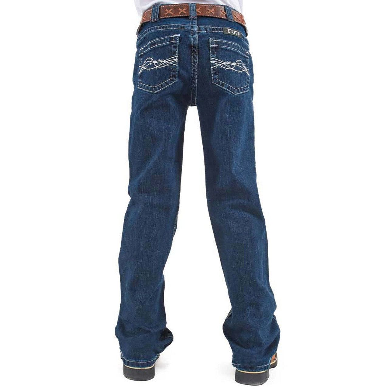 Cowgirl Tuff Girl's Freedom Jeans - Medium Wash