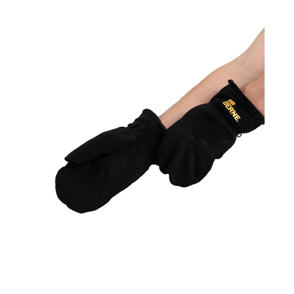 Berne Sherpa Lined Mitten - Black - Irvine Tack &amp; Western Wear
