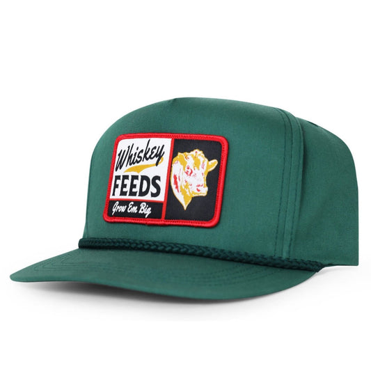 Whiskey Bent Hat Co The Grazer Cap - Green - Irvine Tack & Western Wear