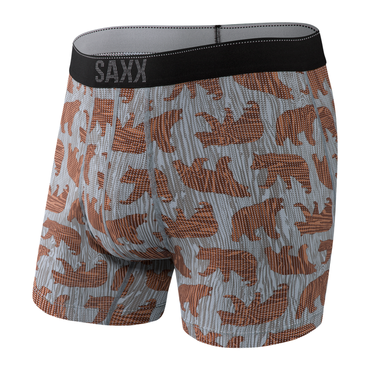 Saxx Men's Quest Quick Dry Mesh Boxer Briefs