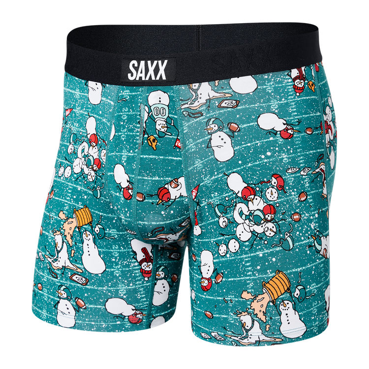 Saxx Men's Vibe Super Soft Boxer Briefs - Patterns