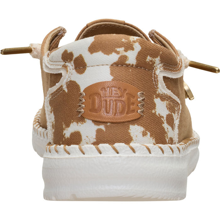 Hey Dude Women's Wild West Shoe- Tobacco Brown
