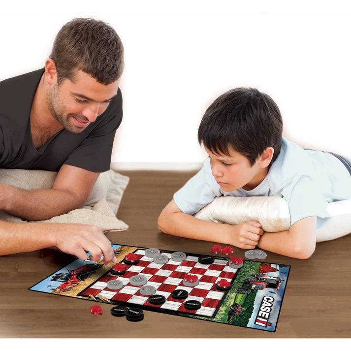 Masterpiece Case IH Checkers Board Game