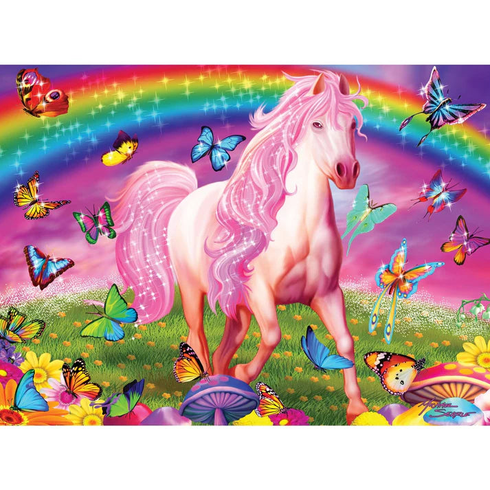Masterpiece Glow in the Dark Rainbow World 60 Piece Jigsaw Puzzle