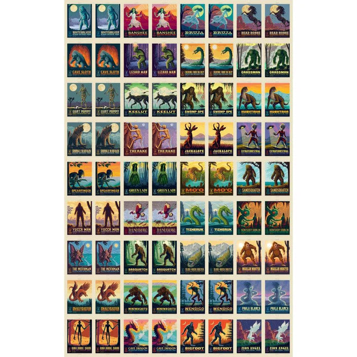 Masterpiece Legends of the National Parks Memory Game