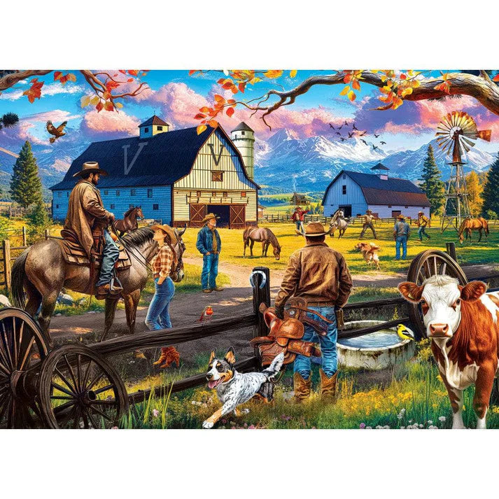 Yellowstone Ranch - Valley Ranch 1000 Piece Jigsaw Puzzle