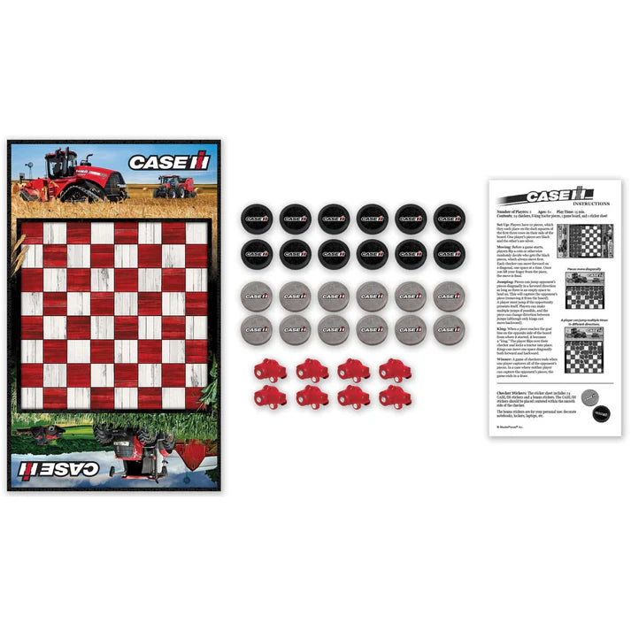 Masterpiece Case IH Checkers Board Game