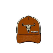 Wrangler Outlaw Cap- Burnt Orange/Stone